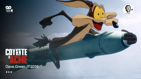 Coyote vs Acme movie card
